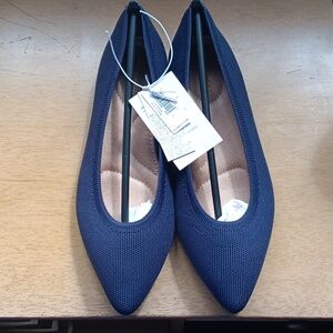 Womens Old Navy Blue Ballet Flats